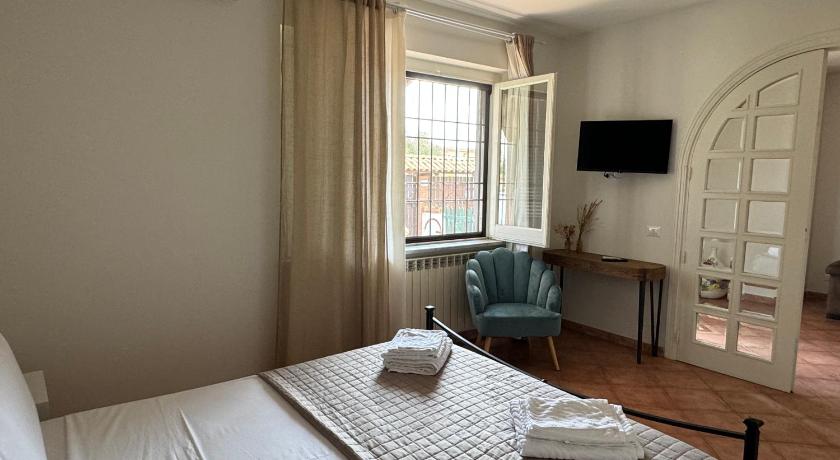 ローマ Anna House 4つ星 シングルルーム 客室