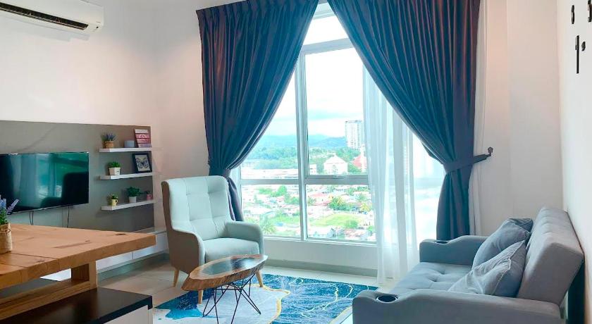 コタキナバル Sunset Seaview Vacation Condos @ Infinity Avenue 5つ星 ホテル 客室