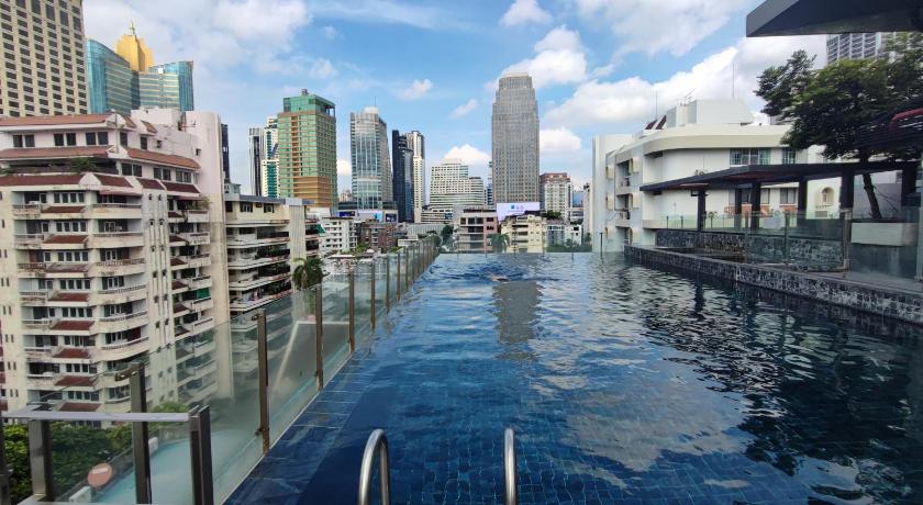 バンコク Circle Rein Sukhumvit 12 5つ星 ゲストハウス プール