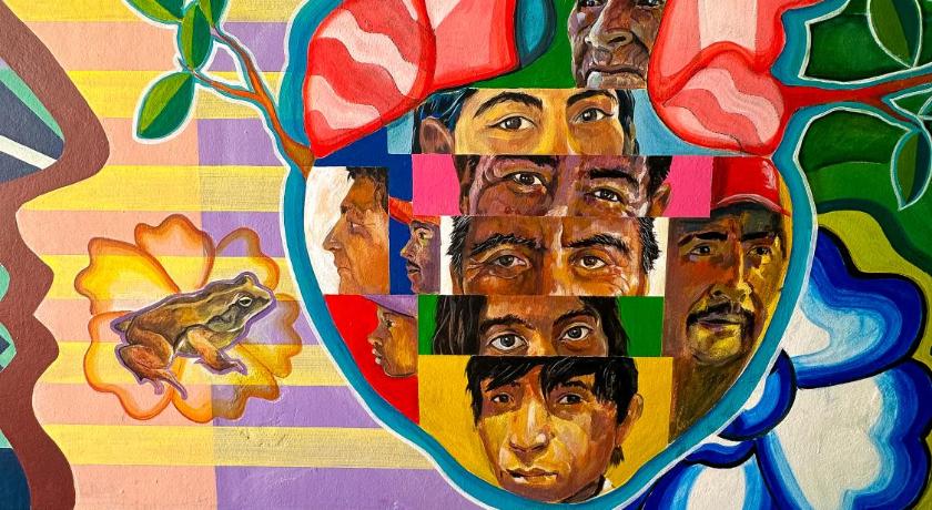 オアハカ Habitaciones Casa Bule 3つ星 ゲストハウス 眺望