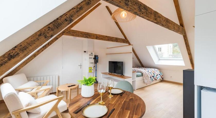 라니옹 Studio Élégant au Cœur Lannion (Studio Elegant au Cœur Lannion) 2성급 싱글룸 객실