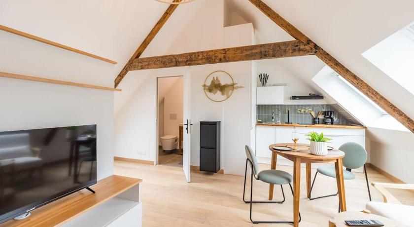 拉昂 Studio Elegant au Cœur Lannion 2星级 单人房 套房