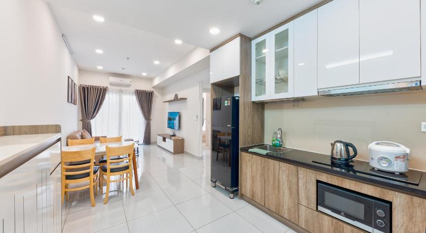 ホーチミン Smile Home - SOHO Apartment balcony - Modern comfortable 4つ星 ホテル スイート