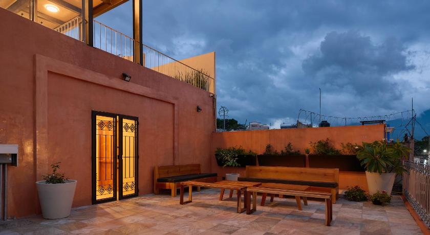 瓦哈卡 Hotel Boutique Casa Bendicion 3星级 酒店 泳池