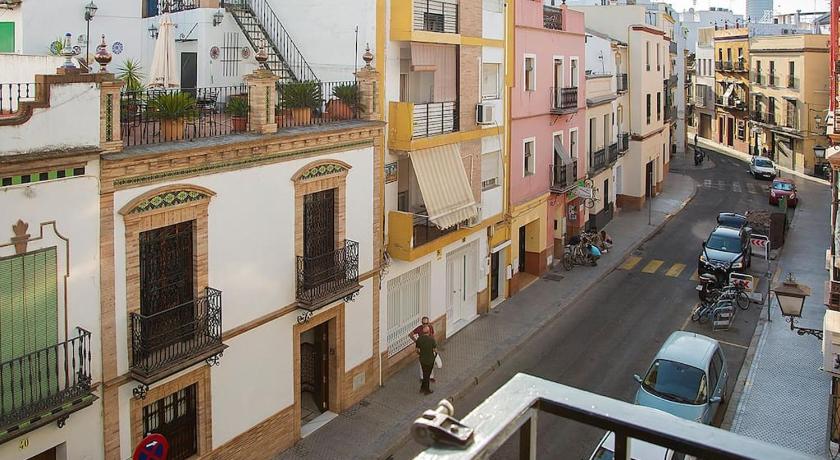 セビリア Apartamento Familiar Pureza 3つ星 シングルルーム ロビー