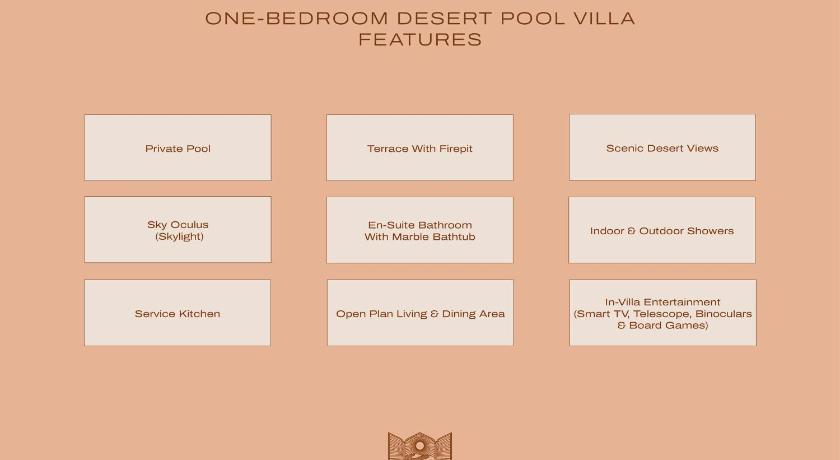 Image of ONE BEDROOM DESERT POOL VILLA 13