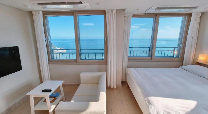 釜山 The First Ocean Songjeong 3星级 酒店 景观