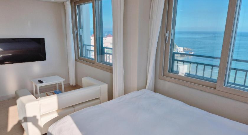 釜山 The First Ocean Songjeong 3星级 酒店 餐厅