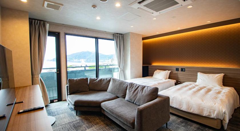 운젠 료칸 유노카 3성급 숙소 스위트룸