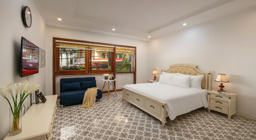 ハノイ Luxe Paradise Suites Hotel Dich Vong Hau 4つ星 ホテル 外観