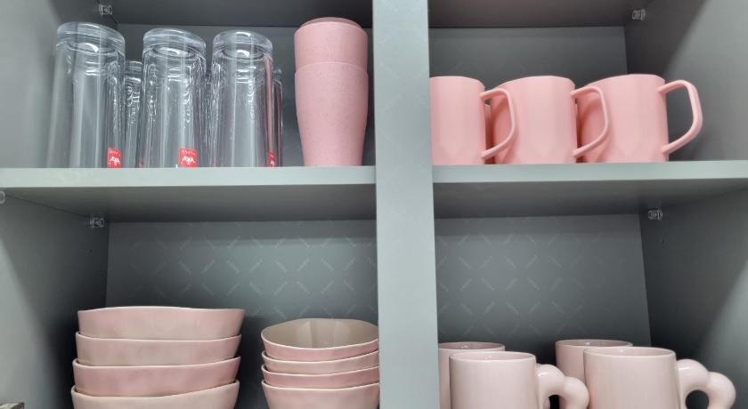 서울 4개의방 2개의 화장실 거실 부엌이 있는 핑크룸 (Pink room 4 bedroom) 3성급 싱글룸 외관