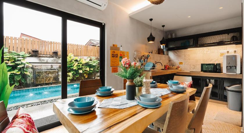 マラッカ Samaya Villa, Balinese 4bedrooms with Private Pool 5つ星 ゲストハウス レストラン