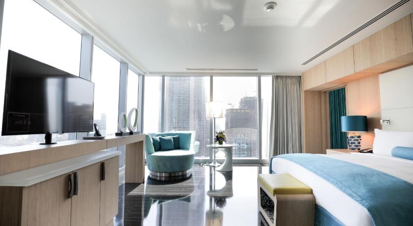 Image of PRESIDENTIAL SUITE, Club Millésime access, 1 Ki ng Bed, Burj Khalifa View 0