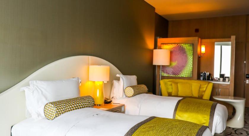 Image of LUXURY ROOM, Club Millésime access, 2 Single Be ds, Burj Khalifa View 6