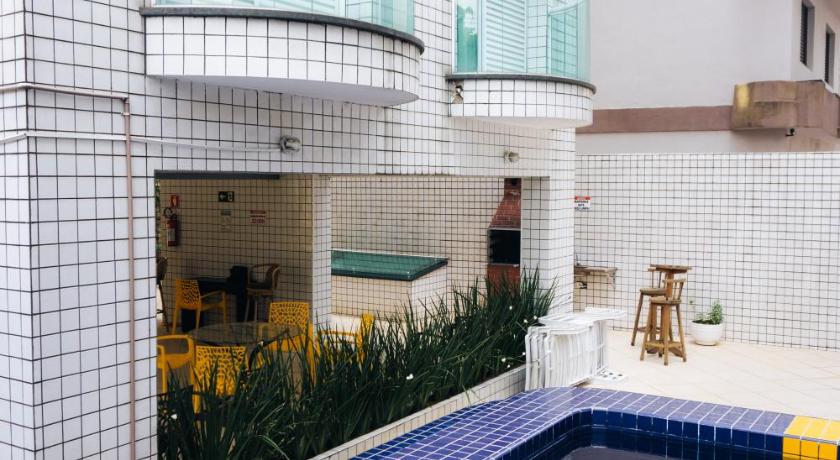 グアルジャ Apartamentos Primavera Guaruja 4つ星 ゲストハウス 眺望