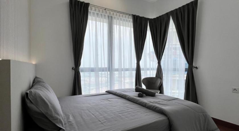 샤알람 세티아 알람의 아파트먼트 (904m², 침실 3개, 프라이빗 욕실 2개) (Setia Alam Sunsuria Forum 3BR Stylish Suites) 호텔 스위트룸