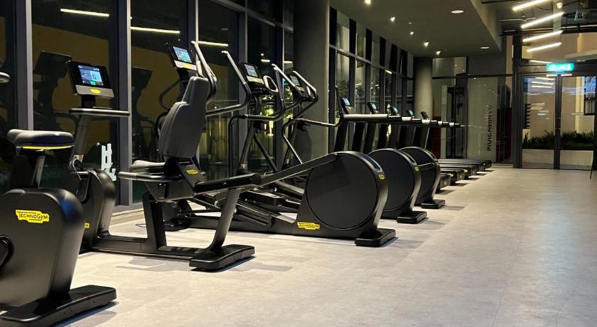 샤알람 세티아 알람의 아파트먼트 (904m², 침실 3개, 프라이빗 욕실 2개) (Setia Alam Sunsuria Forum 3BR Stylish Suites) 호텔 레스토랑