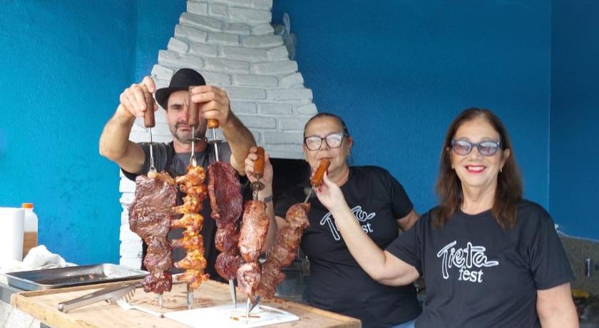 伊塔佩米林瀑布城 Pousada Colonial 3星级 民宿 大堂