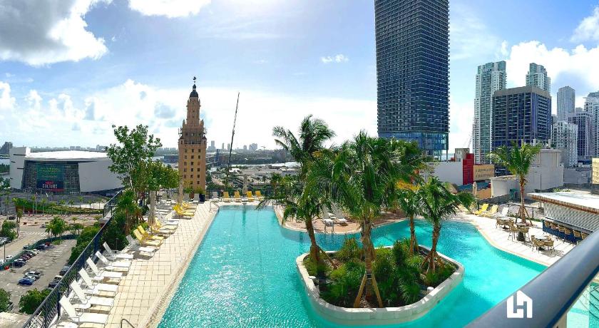 マイアミ (FL) Stylish Apartments with Partial Ocean Views in Downtown! 4つ星 宿泊施設 施設