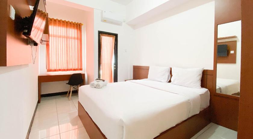 Tampilan Cozy Stay Studio Cordova Edupartment Semarang Apartment By Travelio