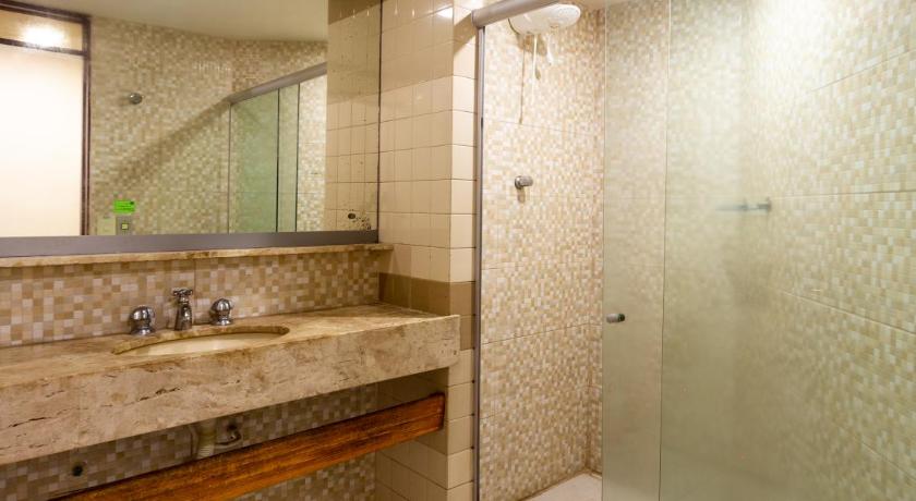 Bathroom, Rede Andrade Plaza Recife in Recife Rede Andrade Plaza Recife