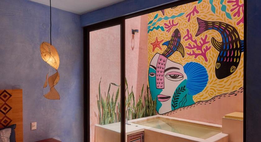 瓦哈卡 Hotel Boutique Casa Bendicion 3星级 酒店 客房