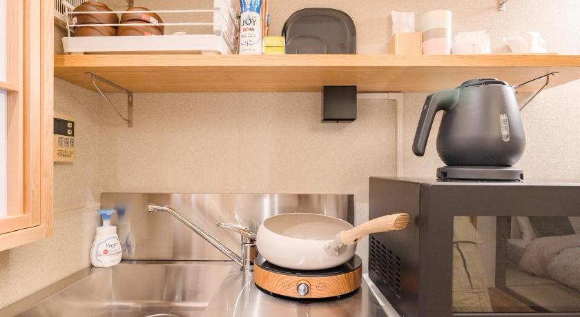 오사카 니시나리의 프라이빗 하우스 (45m², 침실 2개, 프라이빗 욕실 1개) (FOX INN榻榻米2F/花园町站3分钟/直达难波心斋桥梅田/关西机场/FREE WIFI) 3성급 게스트하우스 부대시설