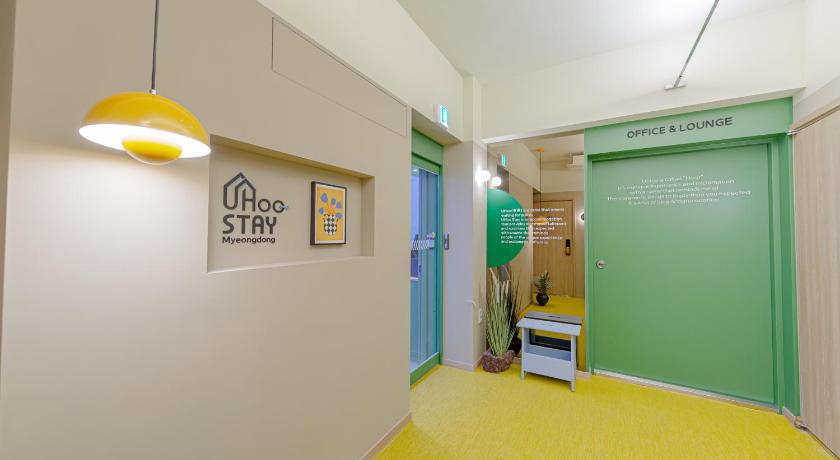 ソウル Uhoostay Myeongdong Guesthouse 2つ星 ホテル レストラン