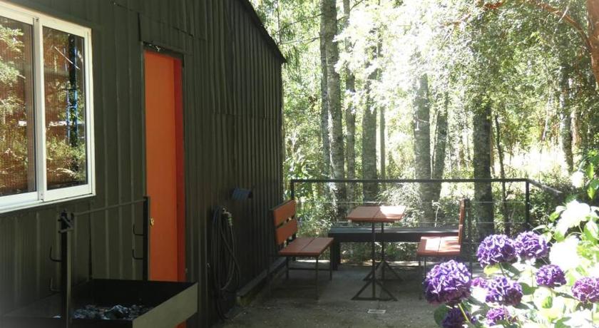 cabana en la naturaleza