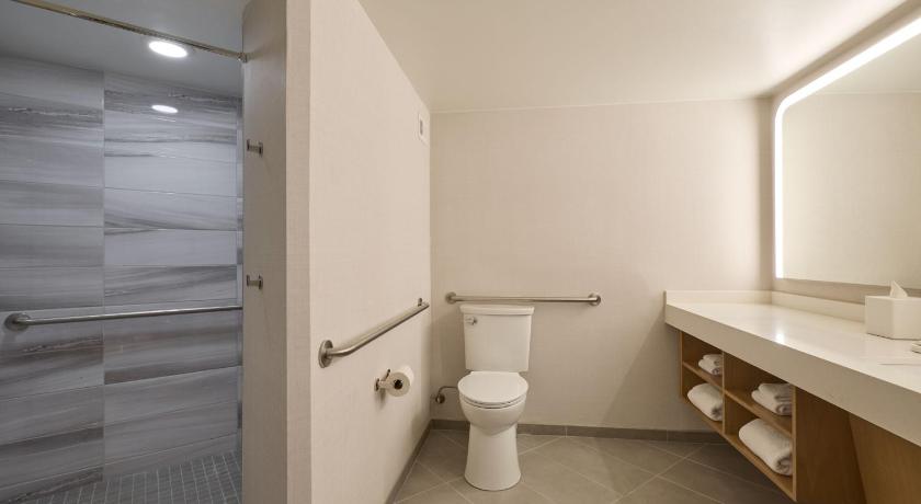 Immagine di M Club lounge access, Club Guest room, 1 King, Harbor view (Mobility Accessible w/Roll-in Shower) 2