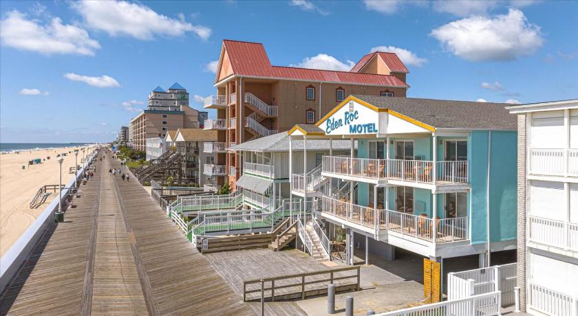 オーシャンシティ Eden Roc Ocean Front 2つ星 宿泊施設 レストラン