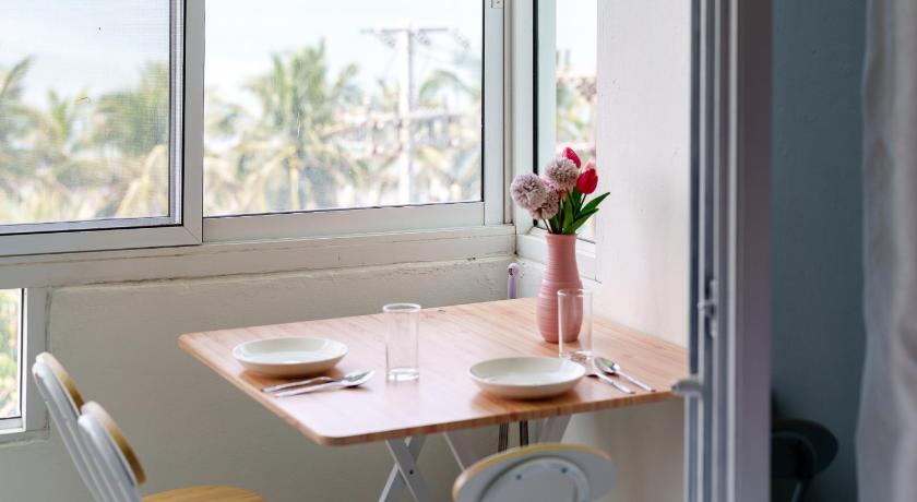 촌부리 Sea view Bang Saen on Bang Saen Royal Beach 4星级 民宿 大堂