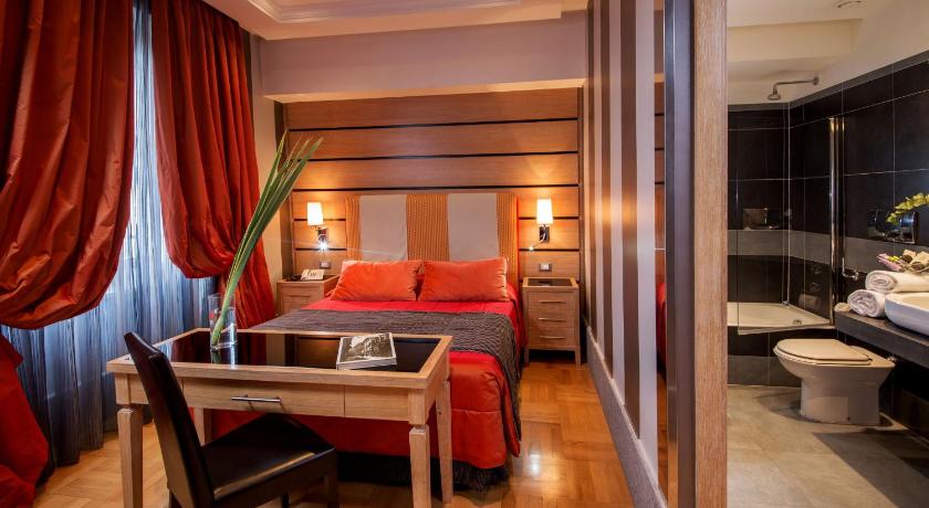 罗马 Hotel Morgana 4星级 酒店 大堂