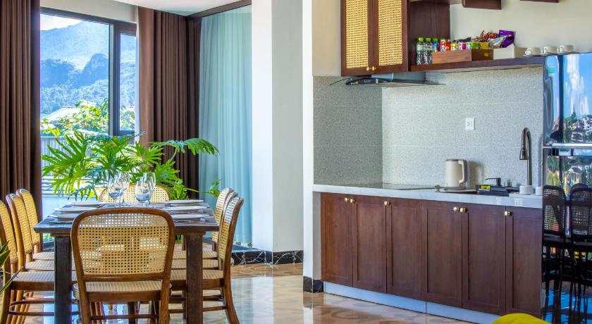 サパ Hai Yen Apartment 3つ星 ホテル レストラン