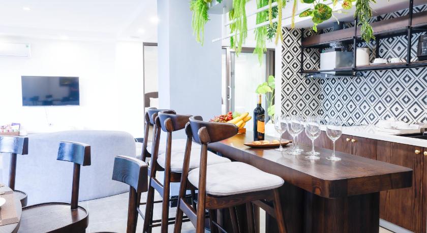 サパ Hai Yen Apartment 3つ星 ホテル ロビー