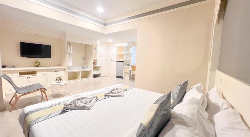 チェンライ The Space Hotel 3つ星 ホテル 客室