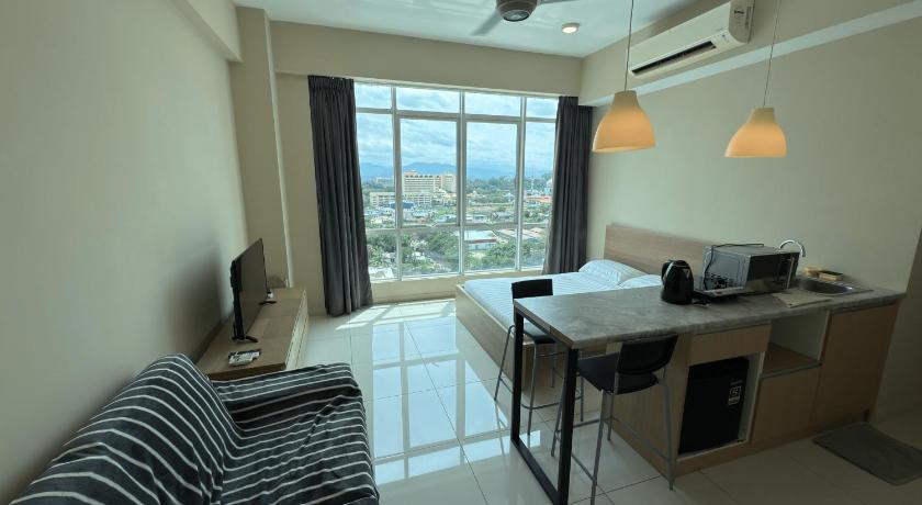 亚庇 Sutera Avenue Kota Kinabalu City Centre LW Suites 5星级 酒店 大堂