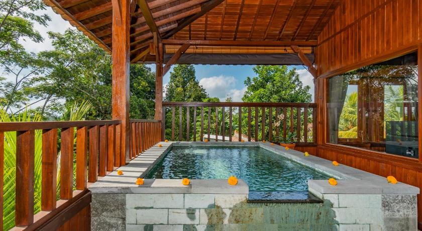 バリ Magatama Villa 3つ星 ホテル レストラン