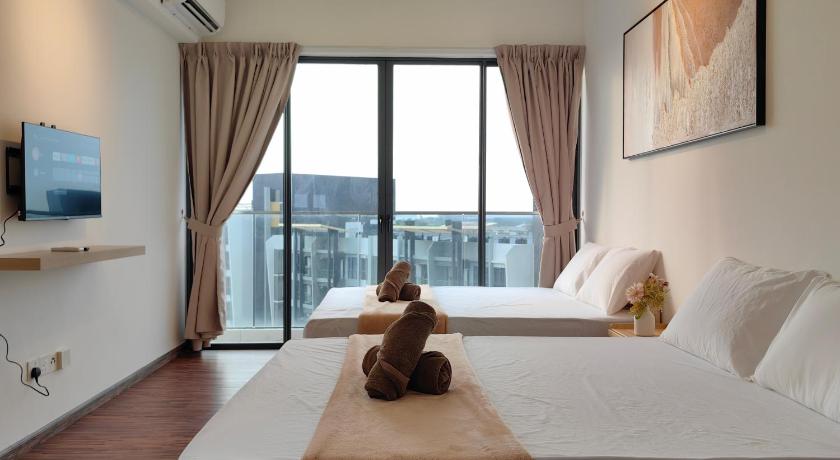 亚庇 Near Airport K Avenue Family Room 4星级 民宿 景观