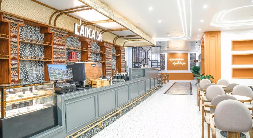 サパ Laika Cafe Hotel 3つ星 ホテル ロビー