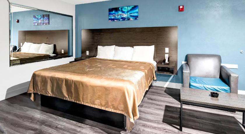 ヒューストン Moonlight Inn - Houston I-45 & Airline 宿泊施設 レストラン
