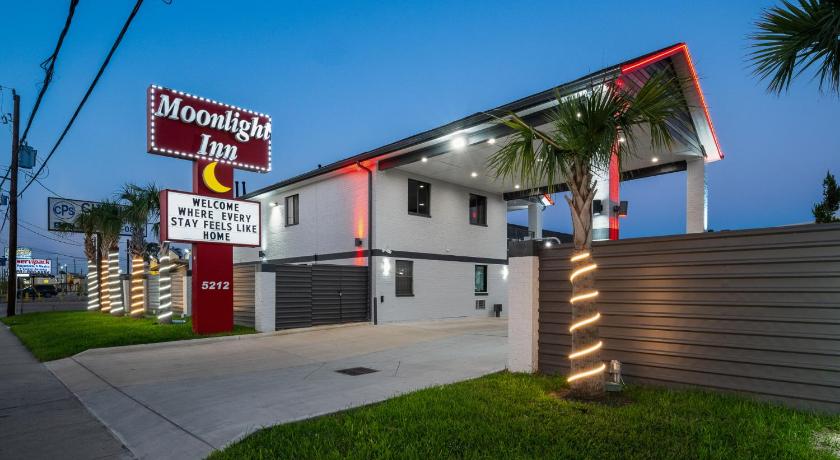 ヒューストン Moonlight Inn - Houston I-45 & Airline 宿泊施設 レストラン