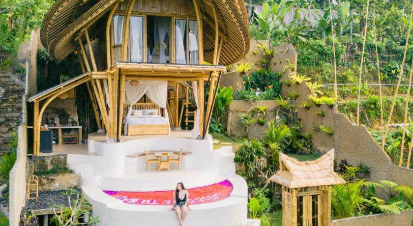 Tampilan Danaswari Bali Bamboo House