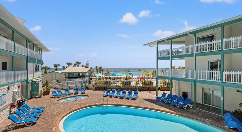 파나마 시티 (FL) Sandpiper Beacon Beach Resort 4성급 숙소 레스토랑