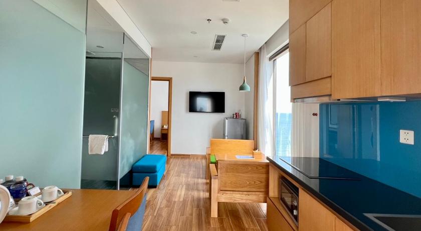 รูปของอพาร์ตเมนต์แบบ 2 ห้องนอนพร้อมวิวตัวเมือง (Two-Bedroom Apartment with City View) 1