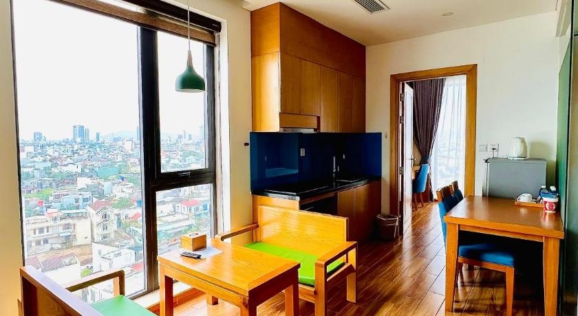 รูปของอพาร์ตเมนต์แบบ 2 ห้องนอนพร้อมวิวตัวเมือง (Two-Bedroom Apartment with City View) 4