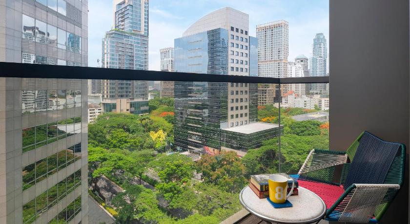 市景尊贵特大号床间 - 带阳台 (1 King Premium City View Balcony)圖片 8