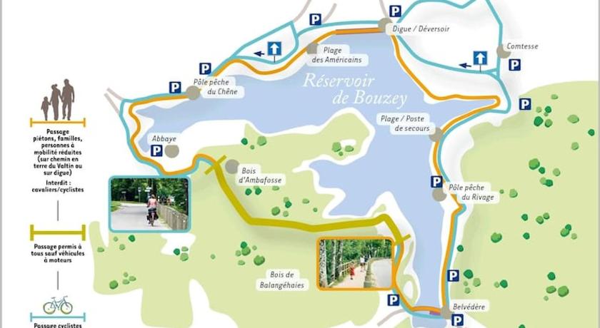 エピナル Appartement 2 pieces pres du lac de Bouzey 4つ星 シングルルーム プール