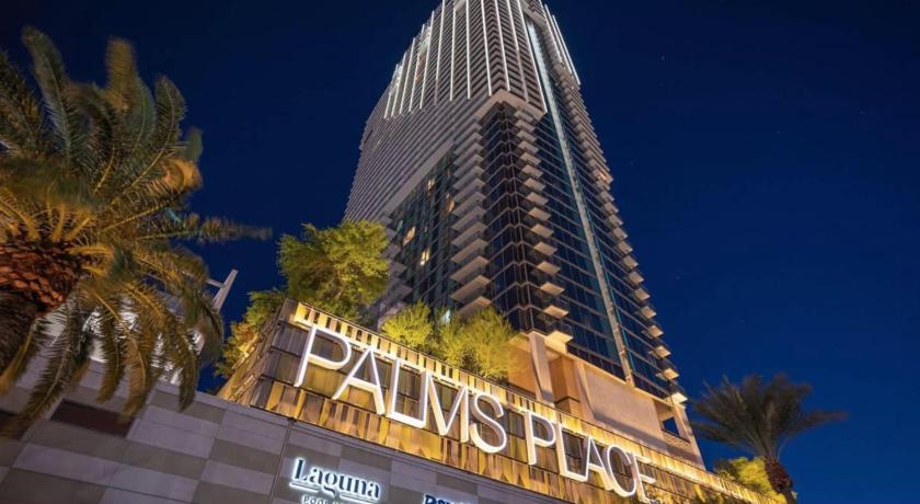 라스베이거스 / 라스베가스 (NV) AVA SUITE 37th FLR STRIP VIEW BALCONY Palms Place 4성급 숙소 레스토랑