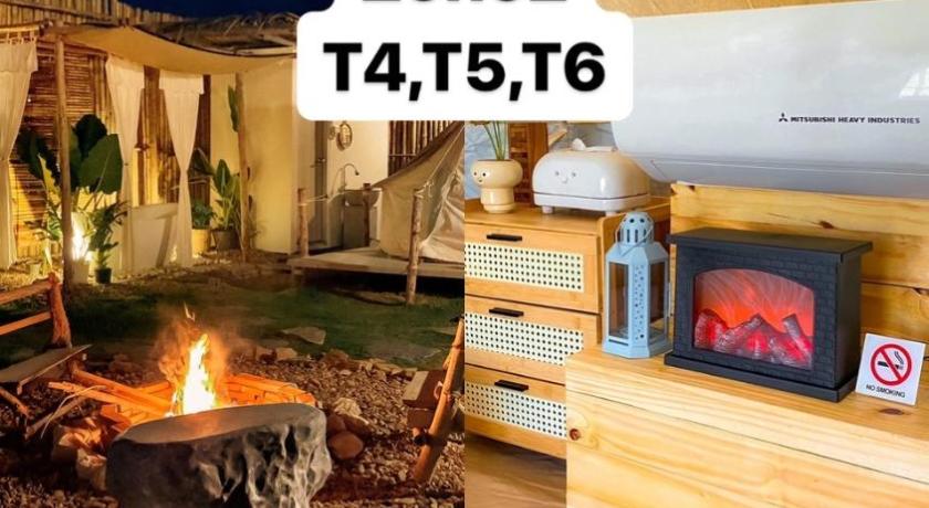 カンチャナブリ Khao Poon Camping - Air-Conditioned Tent 4つ星 ゲストハウス ロビー